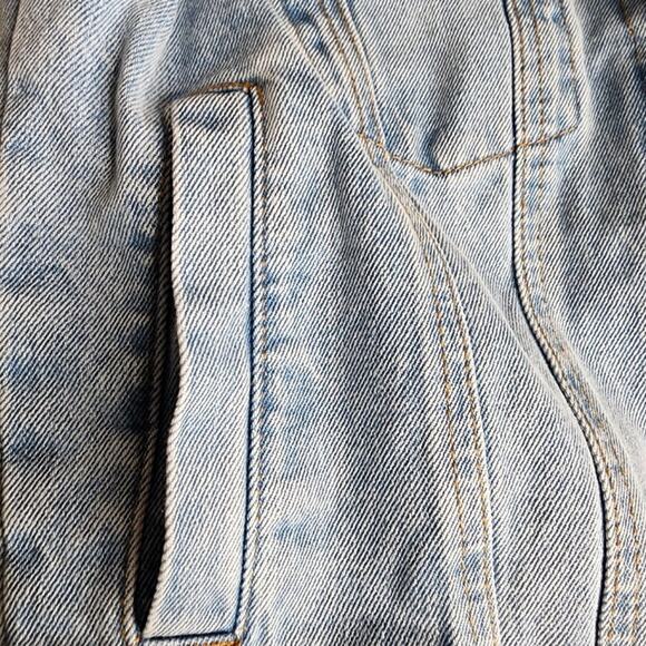 Salty Honey‎ Sherpa Jean Jacket Limited Edition Size L - Picture 8 of 12